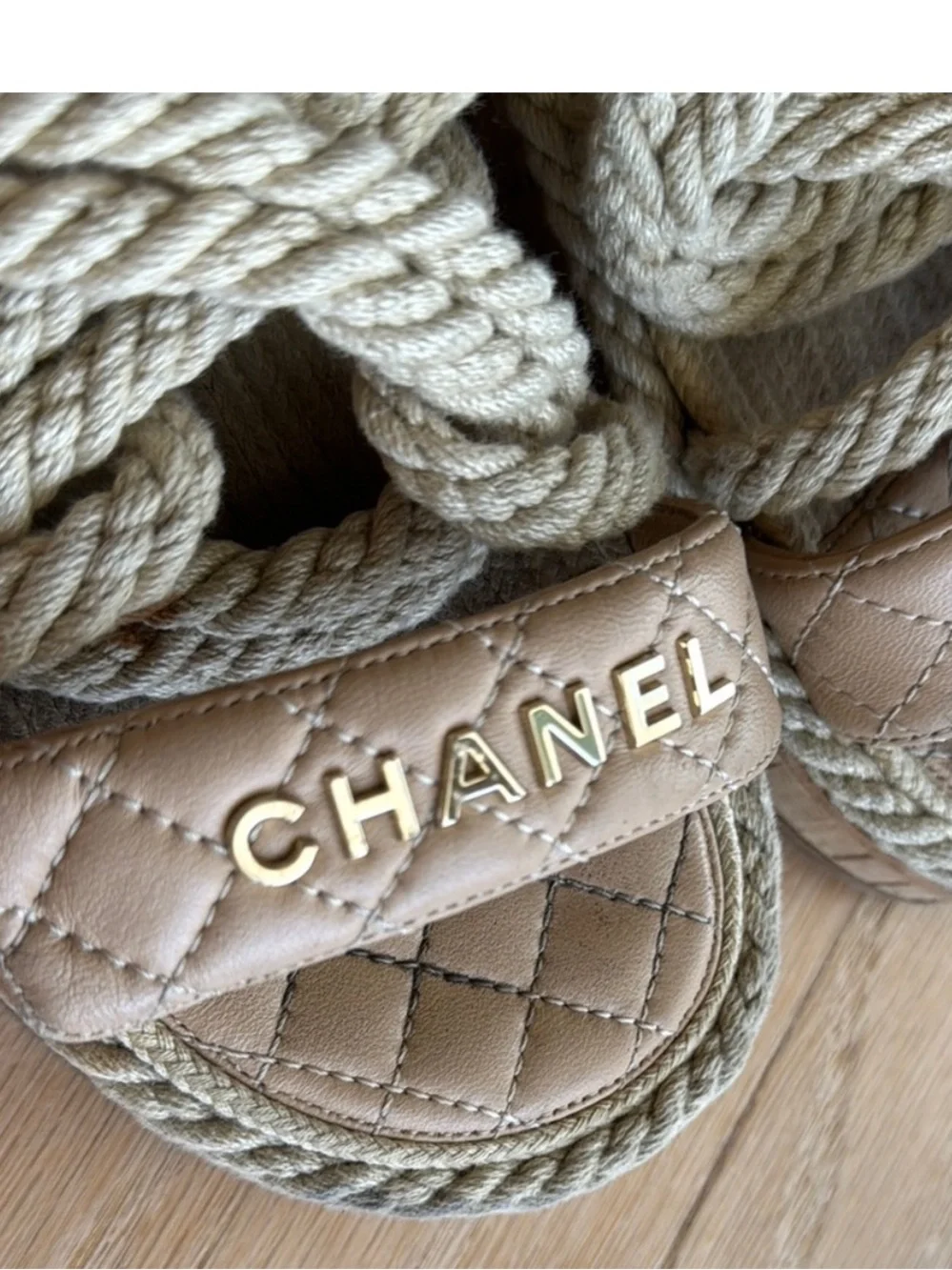 CHANEL well worn
